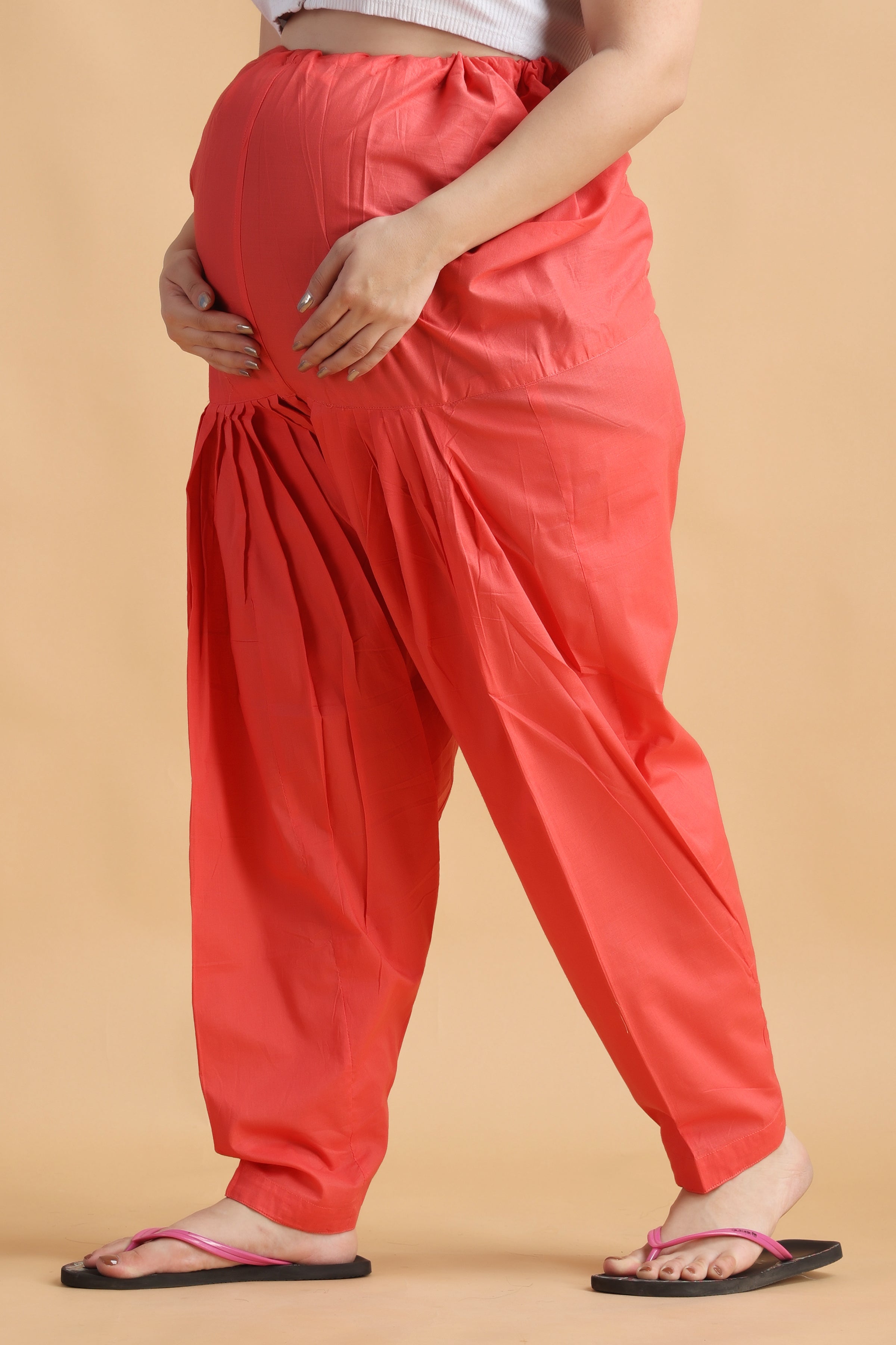 Wide Leg Female Pants Maternity Trousers For Pregnant Women Casual Loose  High Waist, हाई वेस्टेड पैंट - My Online Collection Store, Bengaluru | ID:  2851553373973